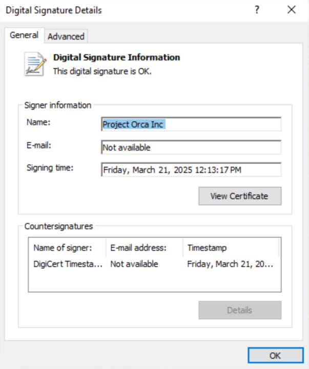 Slide Agent certificate