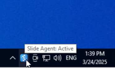 Slide Agent installation