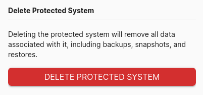 Slide Agent settings, deletion